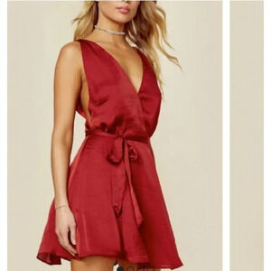 Show Me Your MuMu Corinne Crossover Dress